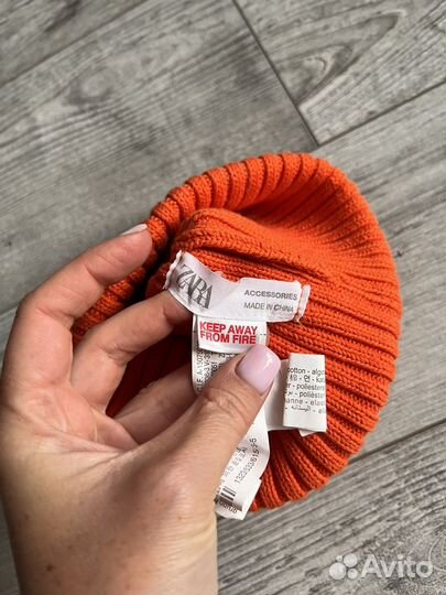 Шапка детская zara 3-5лет