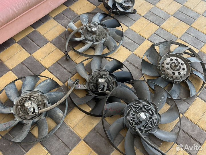 Вискомуфта range rover vogue 3 L322 вентилятор