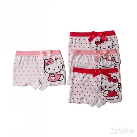 Боксеры трусы для девочки 2-9 лет Турция