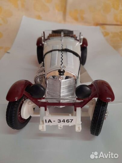 Модель 1/18 Мерседес SSK