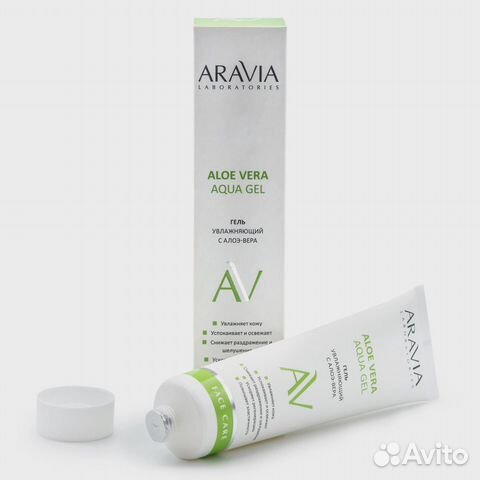 Aravia увлажняющий гель С алоэ-вера aloe vera aqua