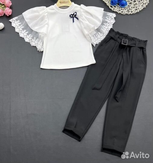 Школьные костюмы для девочек, 3 цвета, 128-146