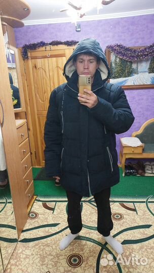 Пуховик мужской