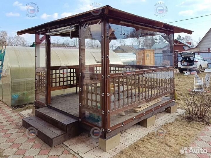 Мягкие Окна для беседок террас и веранд