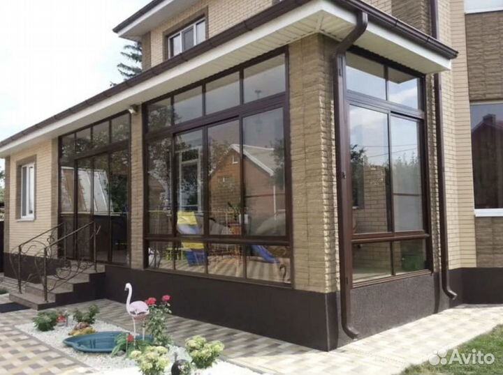 Окна пластиковые Раздвижные Алюминиевые