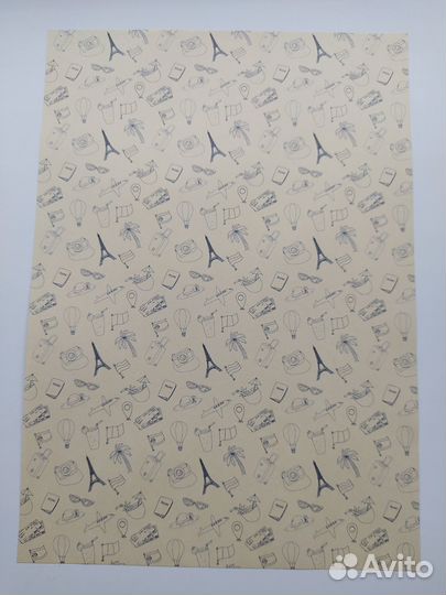 Набор дизайнерской бумаги