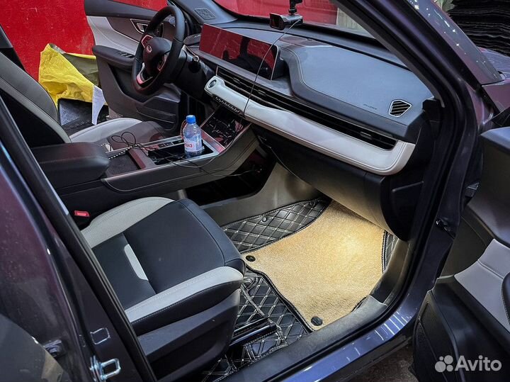 Коврики 3D автомобильные из экокожи не Китай