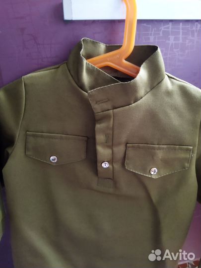 Детский военный костюм
