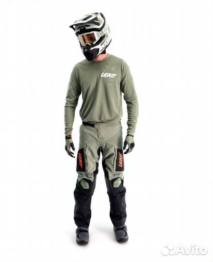 Комплект формы Leatt Moto 4.5 Wind Block Зелёный