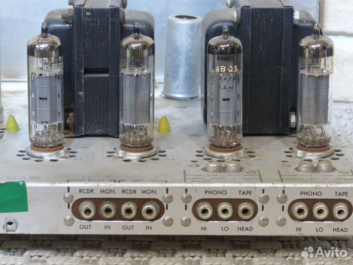 Fisher X-100-A Prof усилитель ламповый tubw 220V