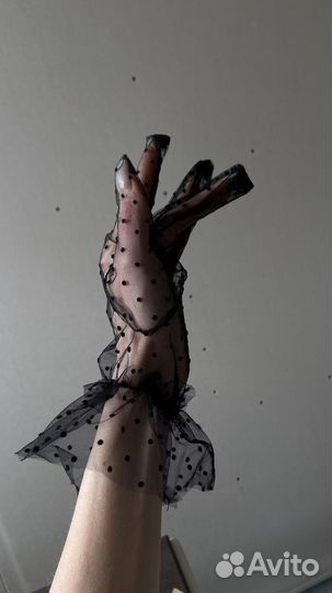 Перчатки женские кружевные