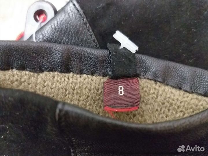 Перчатки кожаные женские