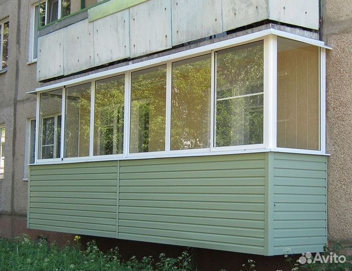 Балкон пвх под ключ