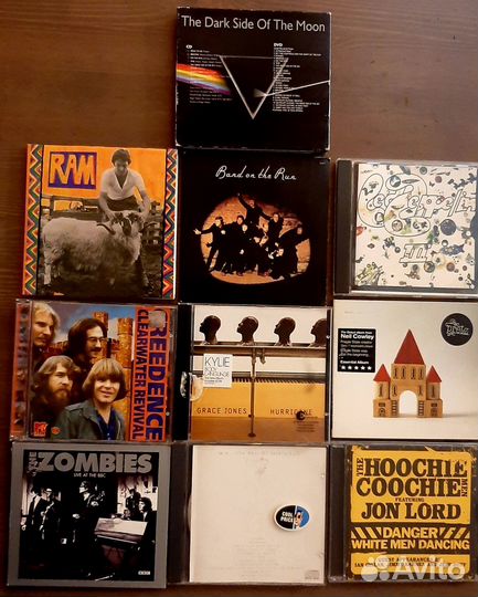 Музыкальные cd диски Знаменитые Рок группы