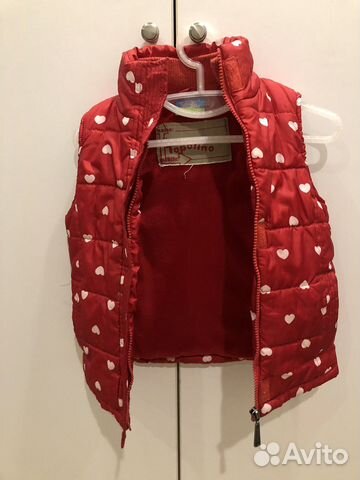 Жилет для девочки 98