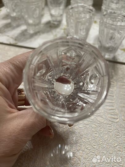 Хрустальные рюмки