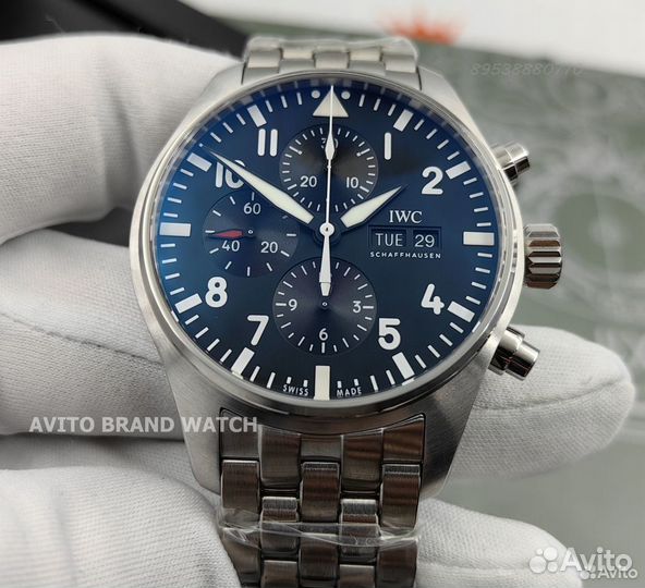 Часы IWC Pilot’s Chronograph 3777 новые
