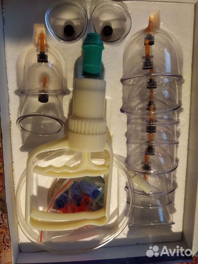 Набор вакуумных банок для Хиджамы