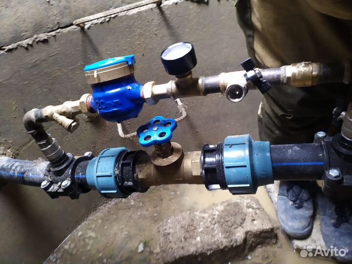 Монтаж водопровода