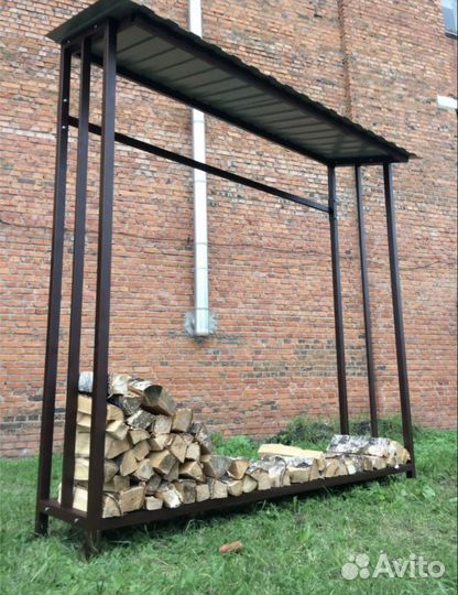 Дровница уличная