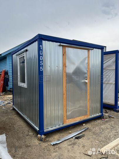 Бытовка 3х2.4 м в осб с линолеумом