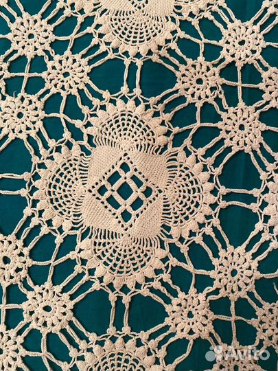 Скатерть винтажная с салфетками