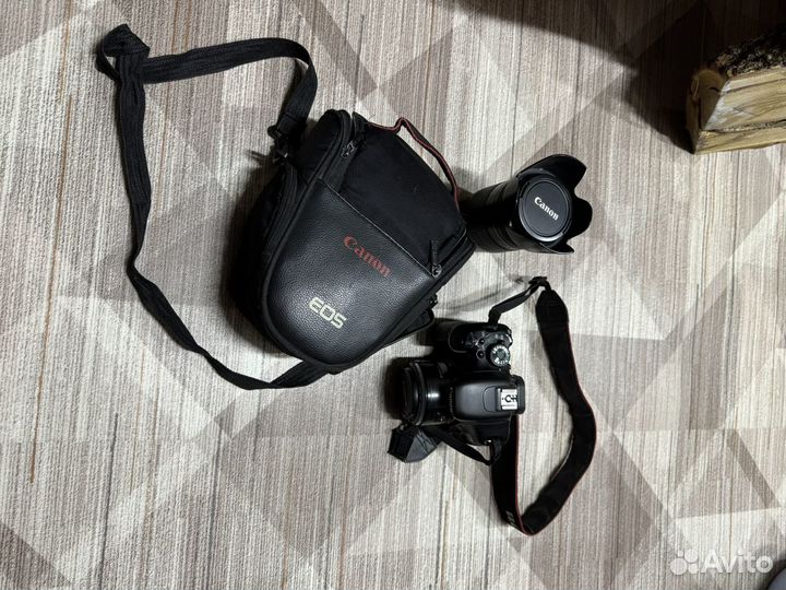 Canon EOS 600d, 3 объектива, сумка комплект