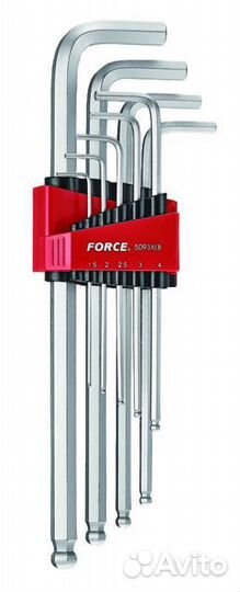 Набор г образных дюймовых, длинных шестигранников