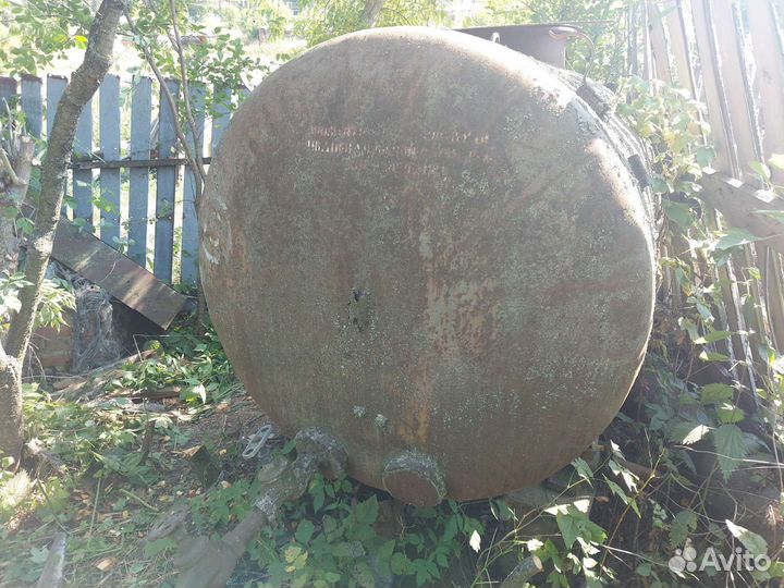 Прицеп бочка, металлическая