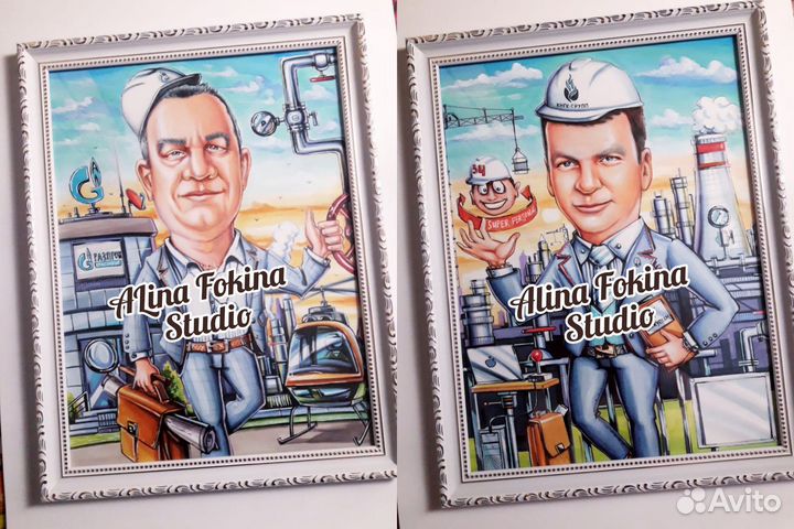 Шарж по фото и на заказ. Шаржист на мероприятие