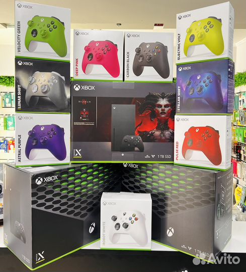 Xbox series X + Диабло 4 (обмен приставок)