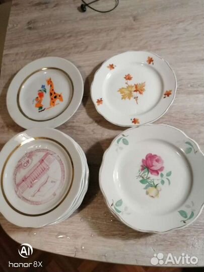 Тарелки СССР винтажные