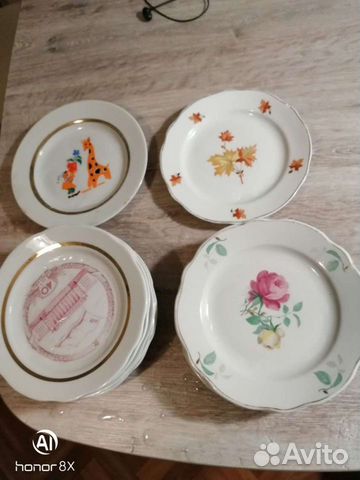 Тарелки СССР винтажные