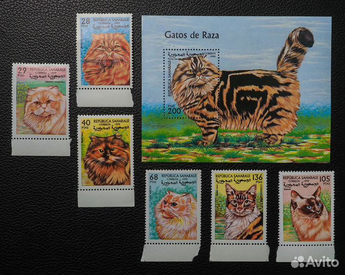 Марки не гашеные фауна 11