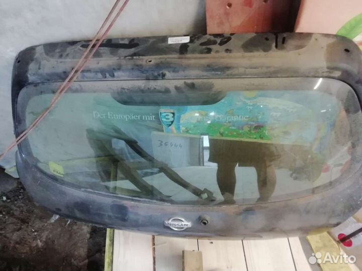 Крышка багажника ниссан альмера 2005 года хечбек