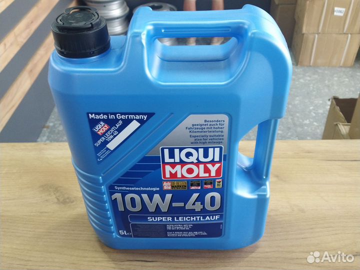 Масло моторное 10w40 liqui moly