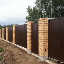 Установка заборов под ключ, Решетниково