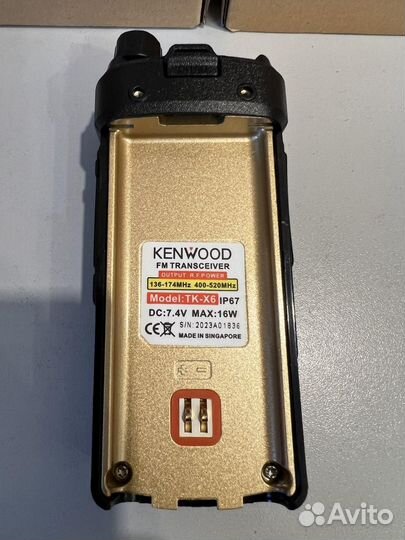 Рация Kenwood TK-X6 NEW 10 Ватт