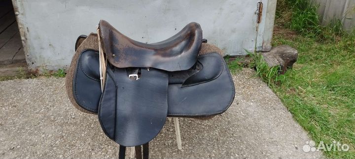 Седло скаковое, офицерское, кавалерийское