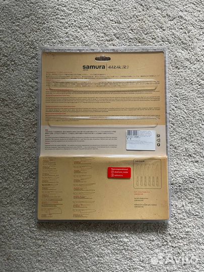 Новый набор ножей для кухни Samura 6 штук