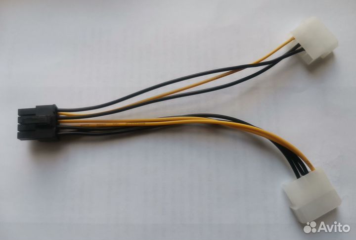 Переходники для питания видеокарт. Новые