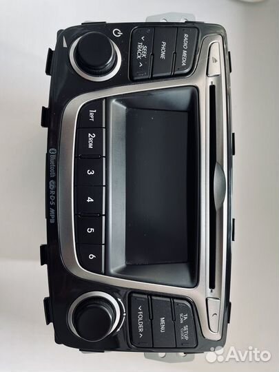 Штатная магнитола Hyundai Solaris (bluetooth)