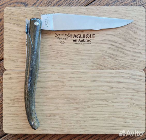 Нож woodcock laguiole bolster knife - новый