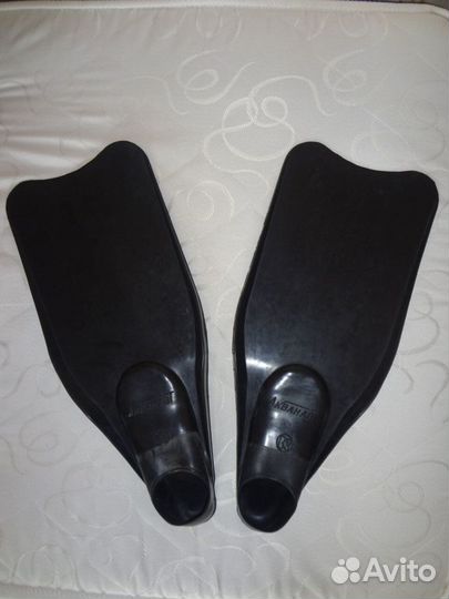 Ласты СССР отличная резина, стопа закрыта, р.36-38