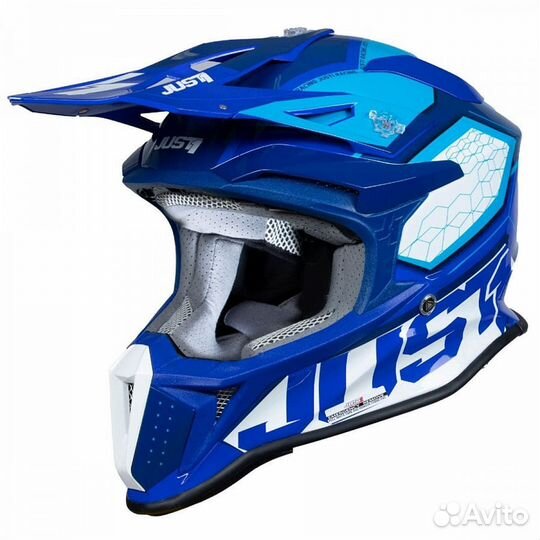 Мотошлем кроссовый just1 J18 hexa S