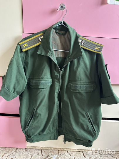 Форма зеленная военная короткий рукав