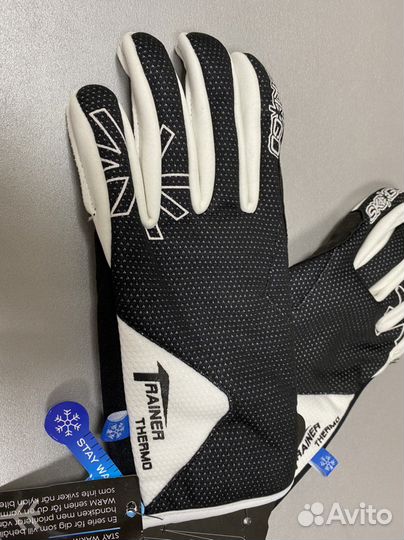 Перчатки лыжные SKI-GO trainer thermo black