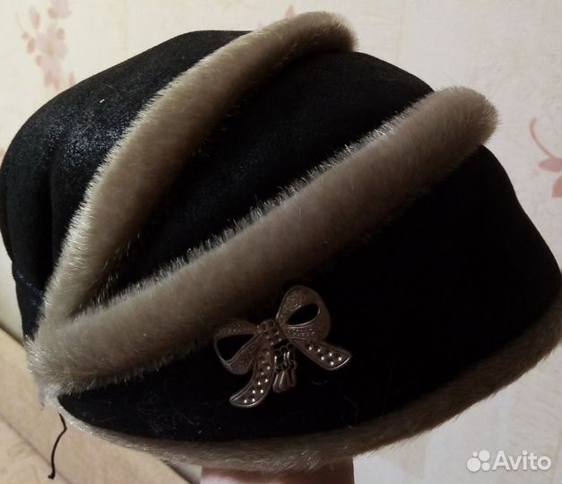 Шапка зимняя женская