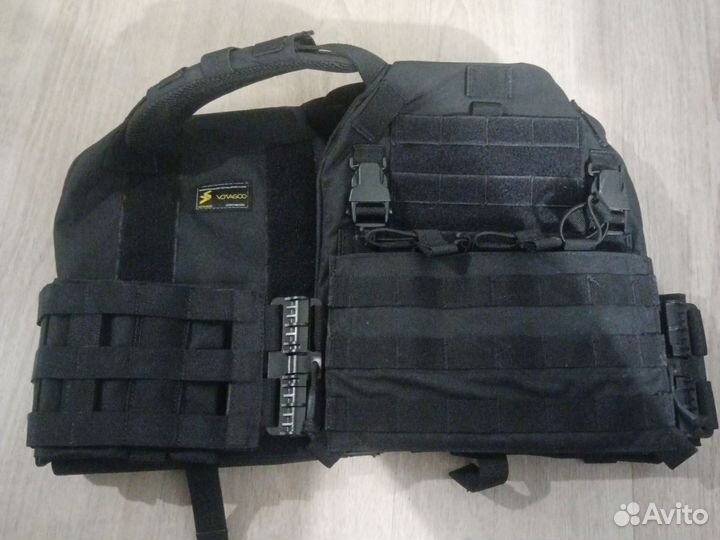 Тактический бронежилет votagoo черный