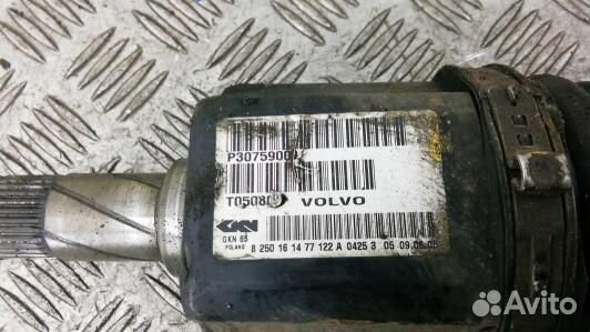 Привод передний левый volvo V70 2 (94S05KS01)